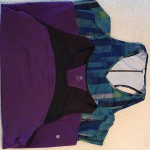 Two XL tennis tank tops.  Fila and Champion.